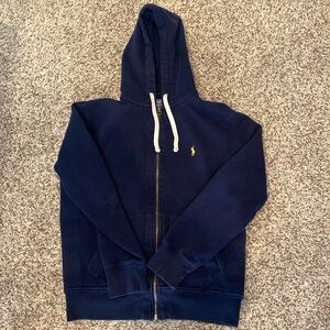 Ralph Lauren’s full zip up sweatshirt